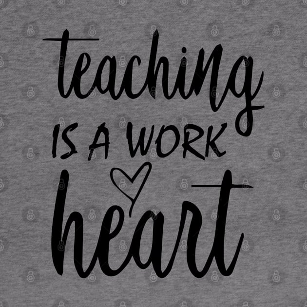 Teaching is a work of Heart by Abderrahmaneelh